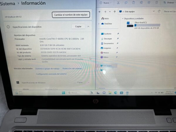 HP EliteBook 840 G3 Touch i7 512 SSD - Image 10