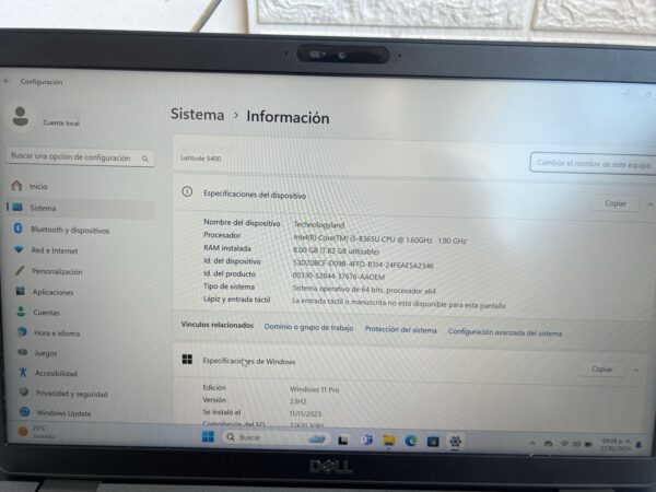 Dell Latitude 5400 i5 octava - Image 7