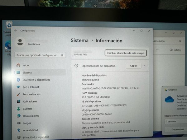 Dell latitud 7490 i7-8 - Image 8