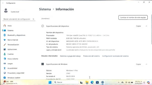 LENOVO THINKPAD L13 GEN 2 I5 11va - Image 7