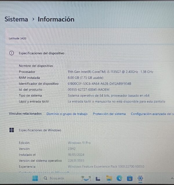DELL LATITUDE 3420 - Image 8