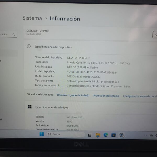 DELL LATITUDE 5400 TOUCH - Image 6