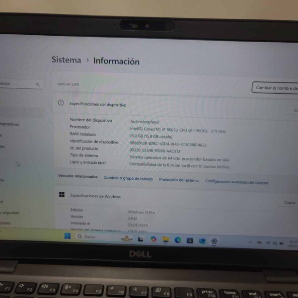 DELL LATITUDE 5300 i7-8 - Image 7