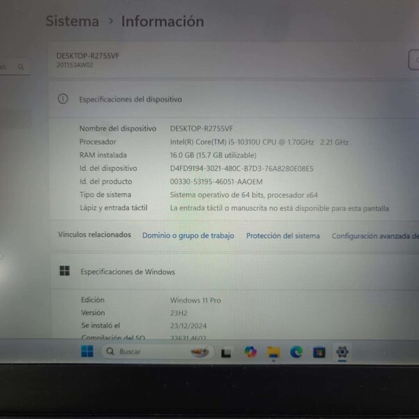 Lenovo ThinkPad T14s Gen 1 i5-10 - Image 7