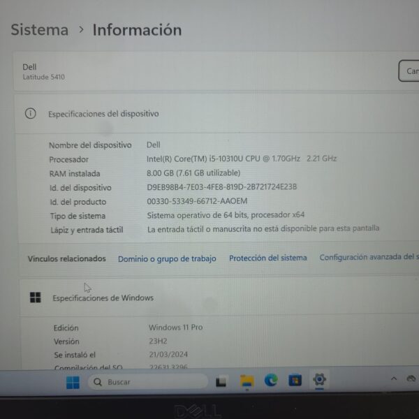 Dell Latitude 5410 decima generacion - Image 7