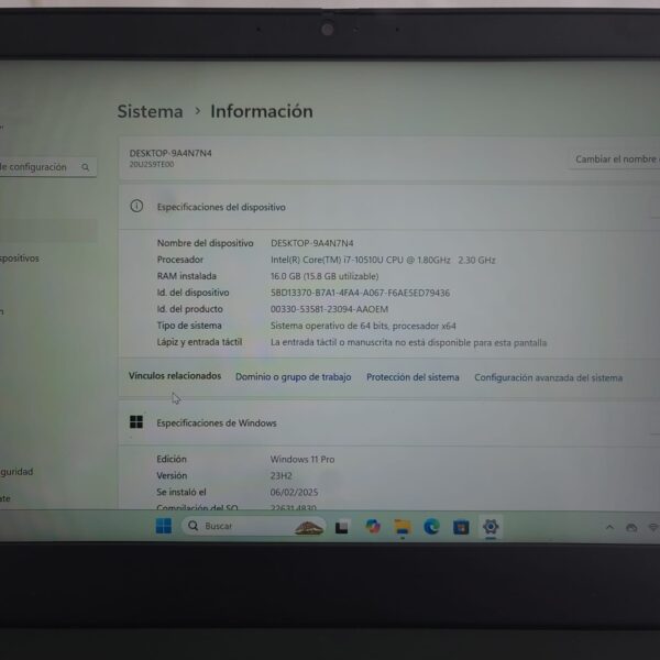 LENOVO L14 GEN1 i5-10 - Image 7