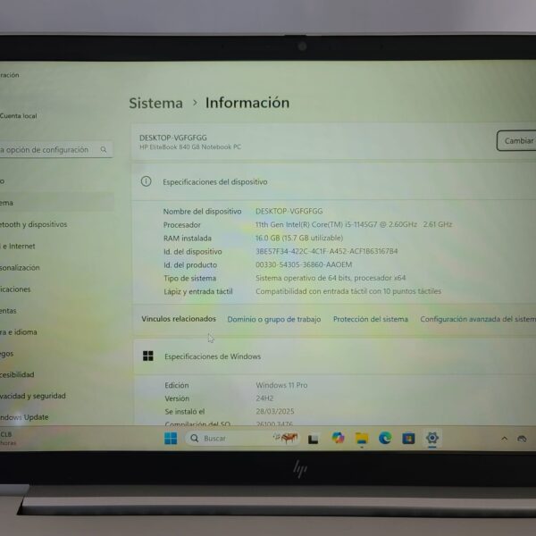 HP EliteBook 840 G8 i5-11 - Image 8