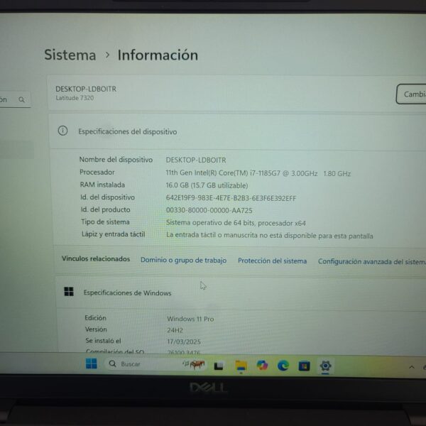 DELL LATITUDE 7320 i7-11 - Image 7